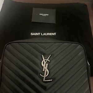 Saint Laurent-Almost new Lou Matelasse Leather Camera Bag